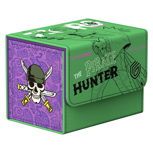 Ultimate Guard Sidewinder 80+ One Piece Zoro deck box for trading card storage and protection