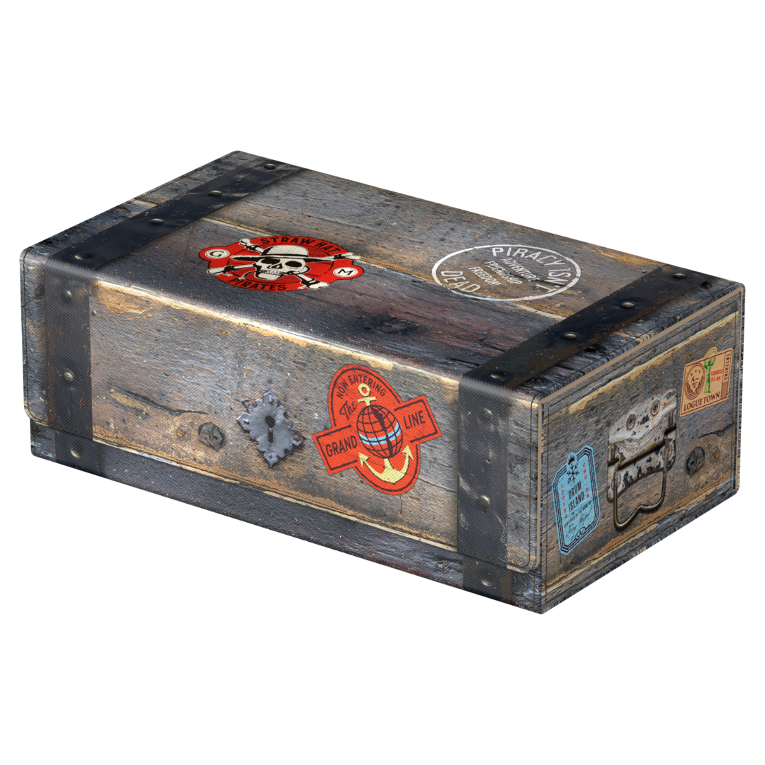 Ultimate Guard Squaroes 1000+ Netflix One Piece Collector's Case Wooden Chest for trading card storage