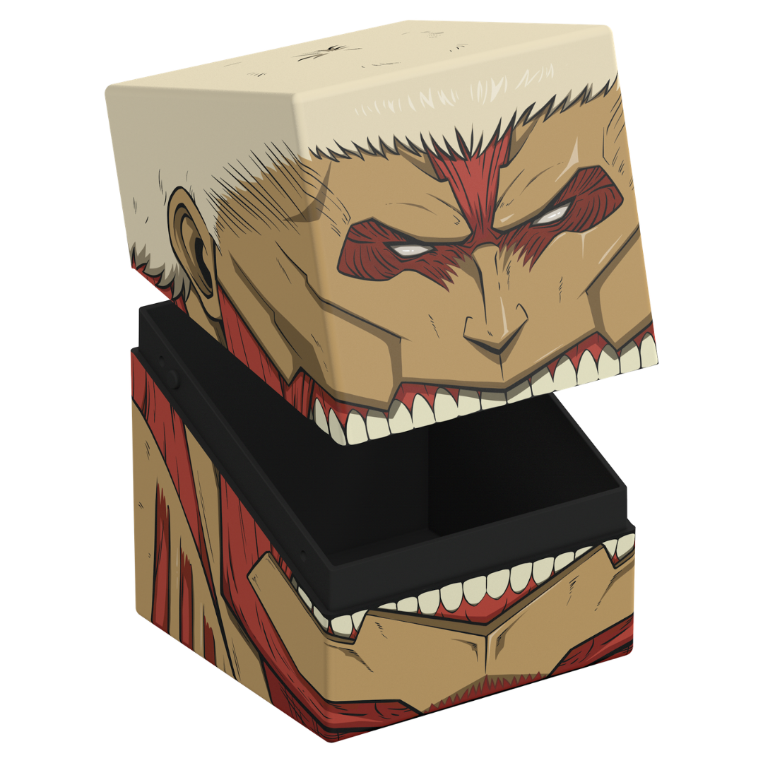 Ultimate Guard Squaroes 100+ Armored Titan deck case for MTG and Pokémon cards