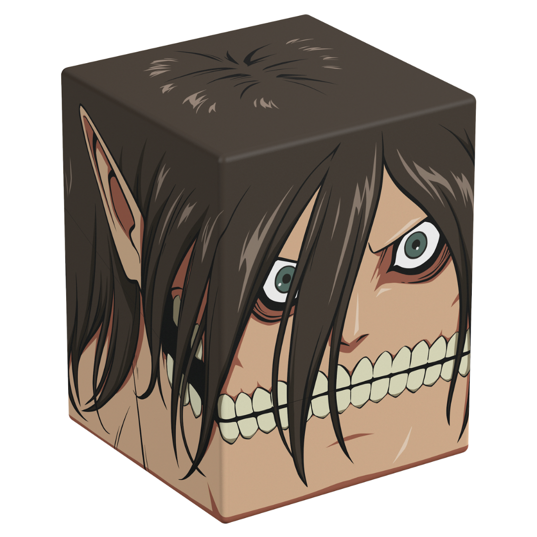 Ultimate Guard Squaroes 100+ Attack Titan deck case for MTG and Pokémon cards