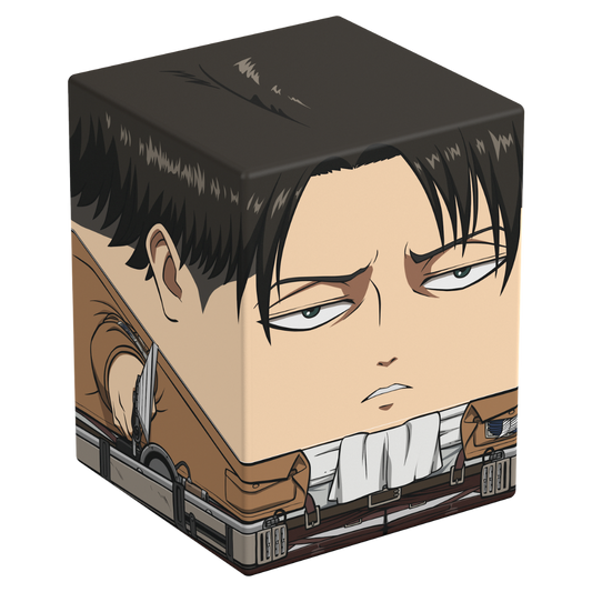 Ultimate Guard Squaroes 100+ Levi Ackermann Attack on Titan deck case for MTG and Pokémon cards