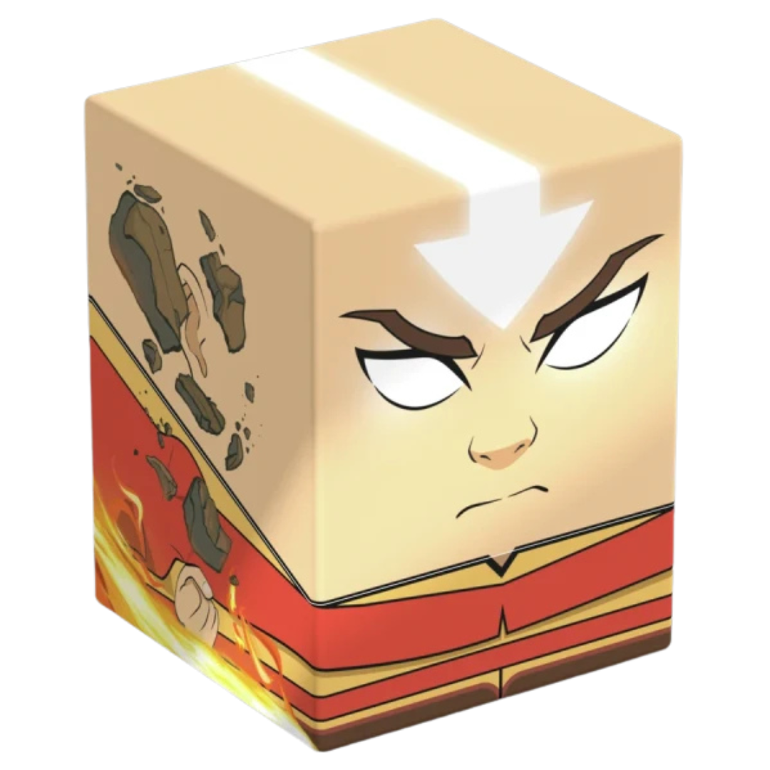 Ultimate Guard Squaroes 100+ Aang Avatar State deck box, holds 100 double-sleeved standard cards