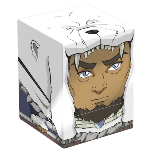 Ultimate Guard Squaroes 100+ Avatar Kuruk deck box, holds 100 double-sleeved standard cards