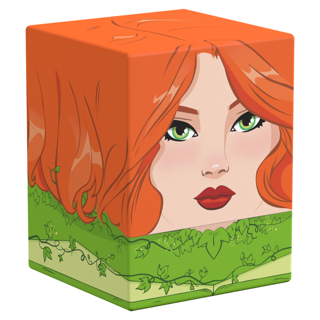 Ultimate Guard Squaroes 100+ DC Poison Ivy deck box for standard size trading cards
