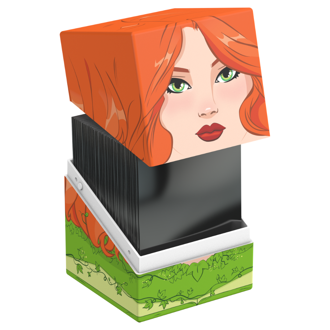 Ultimate Guard Squaroes 100+ DC Poison Ivy deck box for standard size trading cards