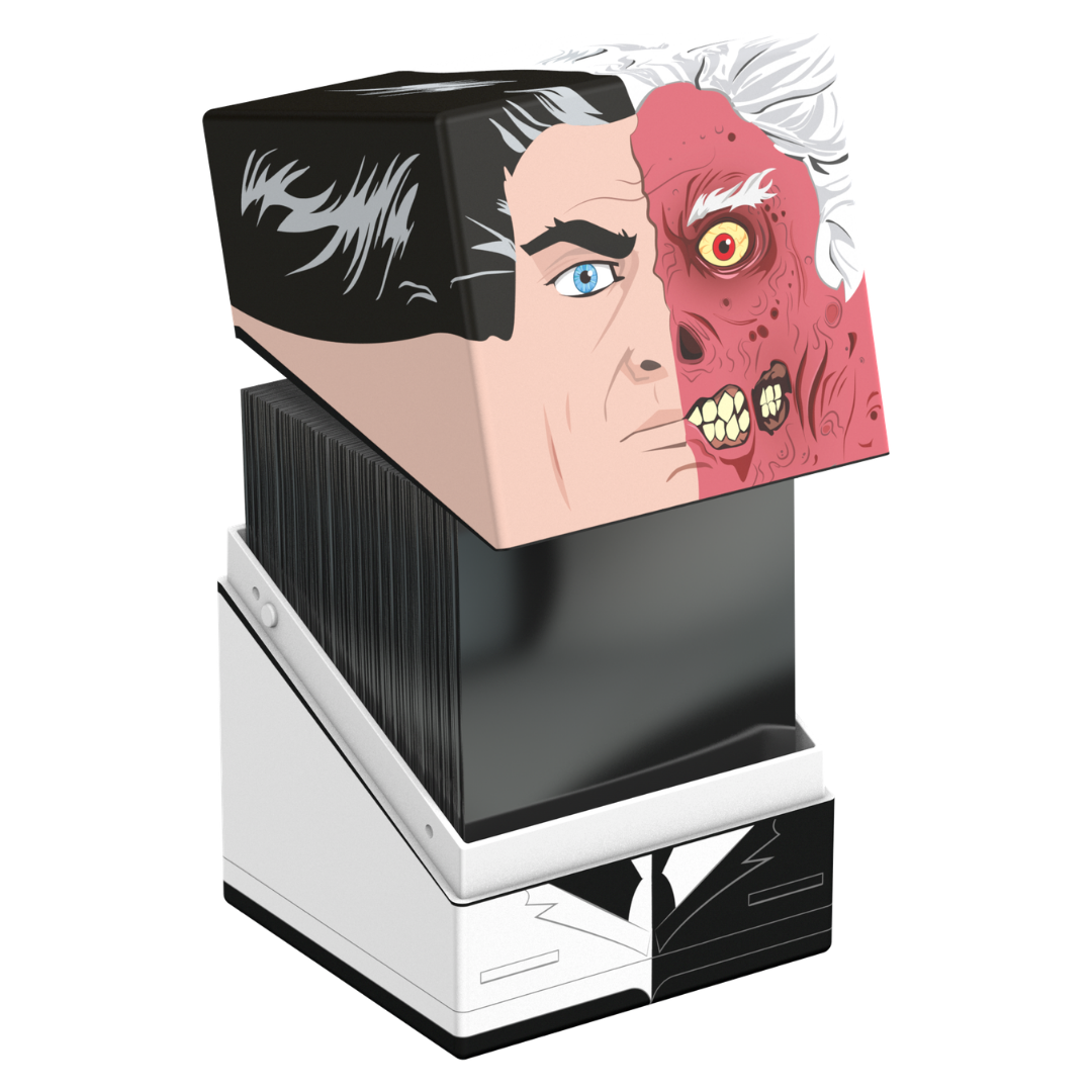 Ultimate Guard Squaroes 100+ DC Two-Face deck box for standard size trading cards