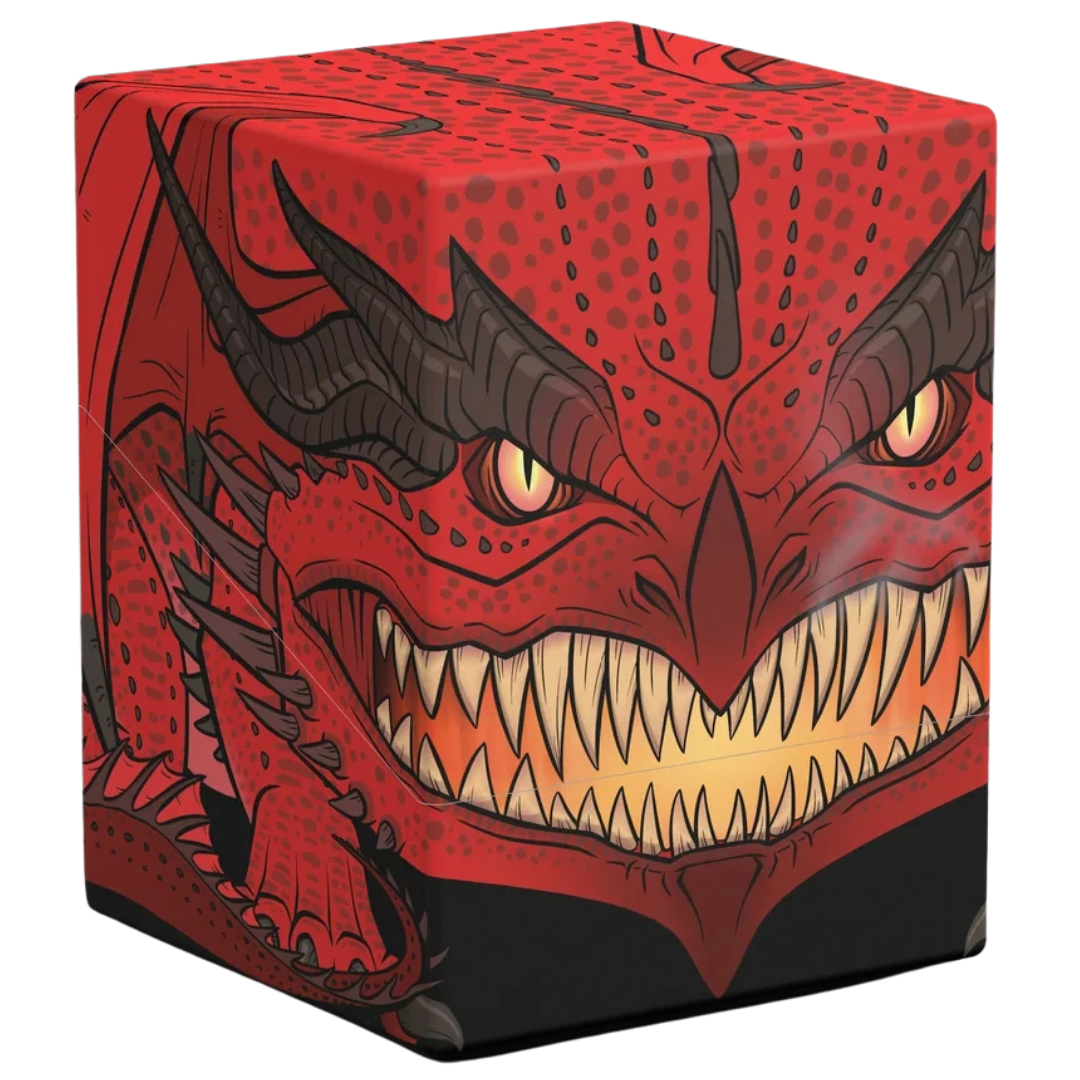 Ultimate Guard Squaroes 100+ Dungeons & Dragons Red Dragon deck box for trading cards