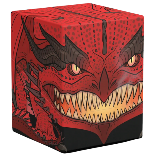 Ultimate Guard Squaroes 100+ Dungeons & Dragons Red Dragon deck box for trading cards