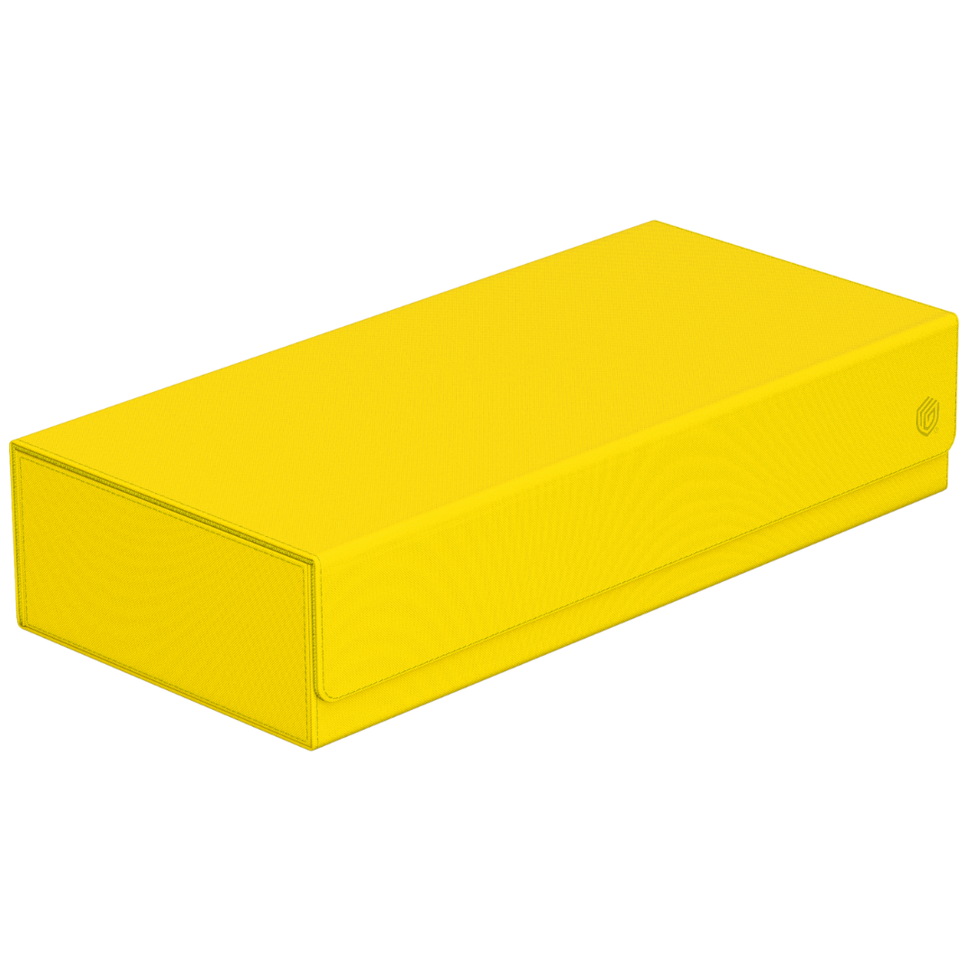 Ultimate Guard Superhive 550+ Summer Edition Dandelion storage case with compartments for 550+ double-sleeved cards and accessories