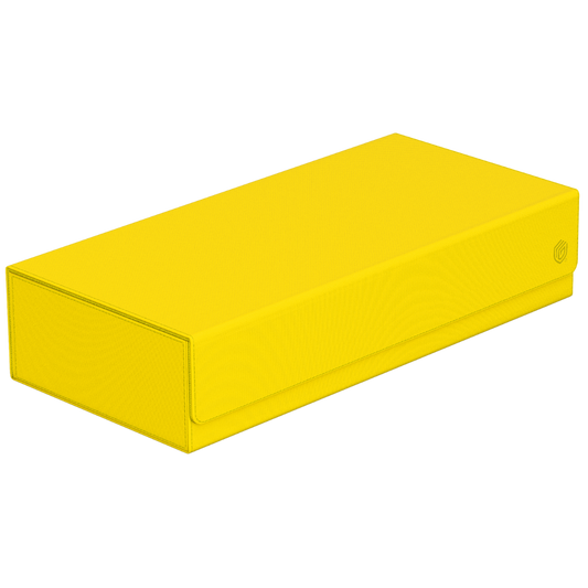 Ultimate Guard Superhive 550+ Summer Edition Dandelion storage case with compartments for 550+ double-sleeved cards and accessories