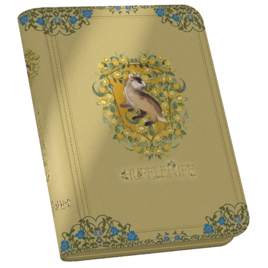 Ultimate Guard 4 Pocket Zipfolio binder Harry Potter Hufflepuff design
