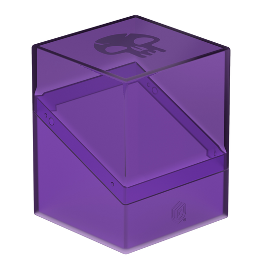 Ultimate Guard Boulder 100+ Mana Edition Swamp purple deck box for Magic: The Gathering decks