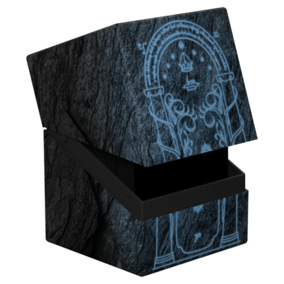 Ultimate Guard Boulder 100+ Mines of Moria deck box with Lord of the Rings Places of Middle Earth artwork
