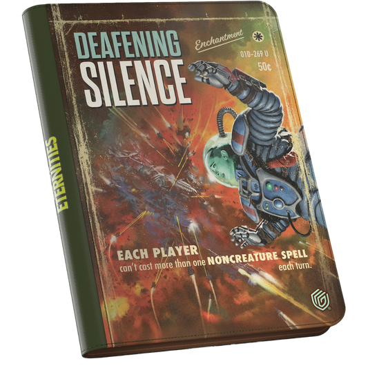 Ultimate Guard Edge of Eternities 9-pocket Zipfolio MTG binder Defeaning Silence artwork