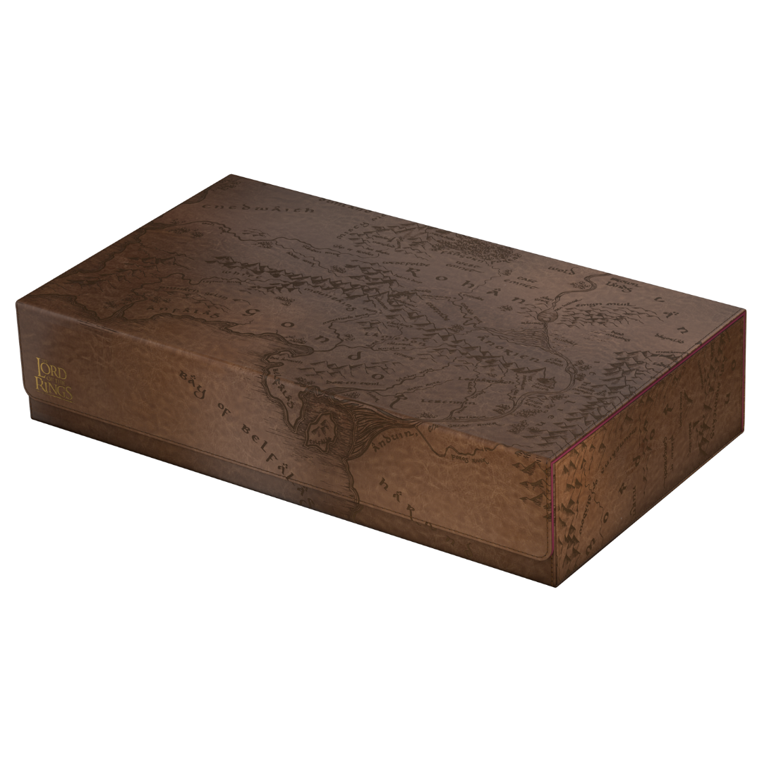 Ultimate Guard Omnihive 1000+ storage case with Lord of the Rings Places of Middle Earth artwork