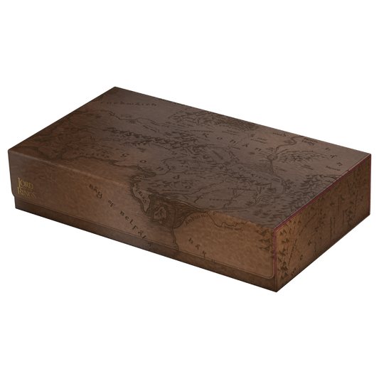 Ultimate Guard Omnihive 1000+ storage case with Lord of the Rings Places of Middle Earth artwork