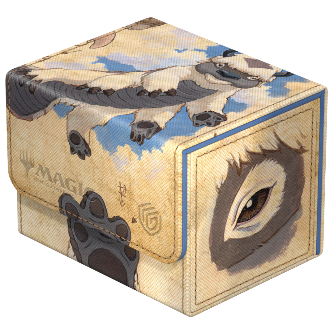 White Mythic Avatar: The Last Airbender Sidewinder 100+ deck box with alternate artwork and premium TCG protection features