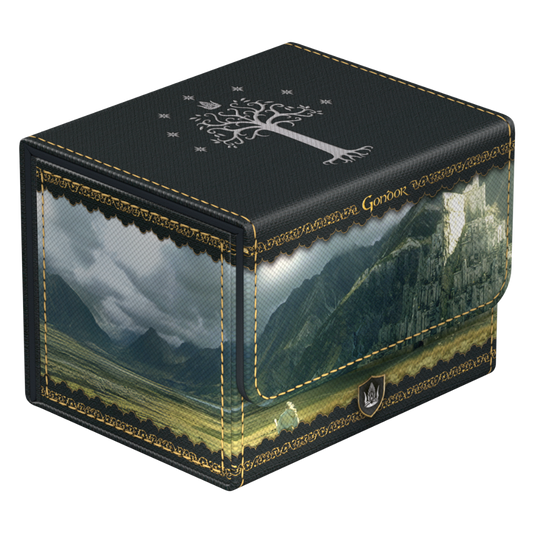 Ultimate Guard Sidewinder 100+ Gondor deck box with Lord of the Rings Places of Middle Earth artwork