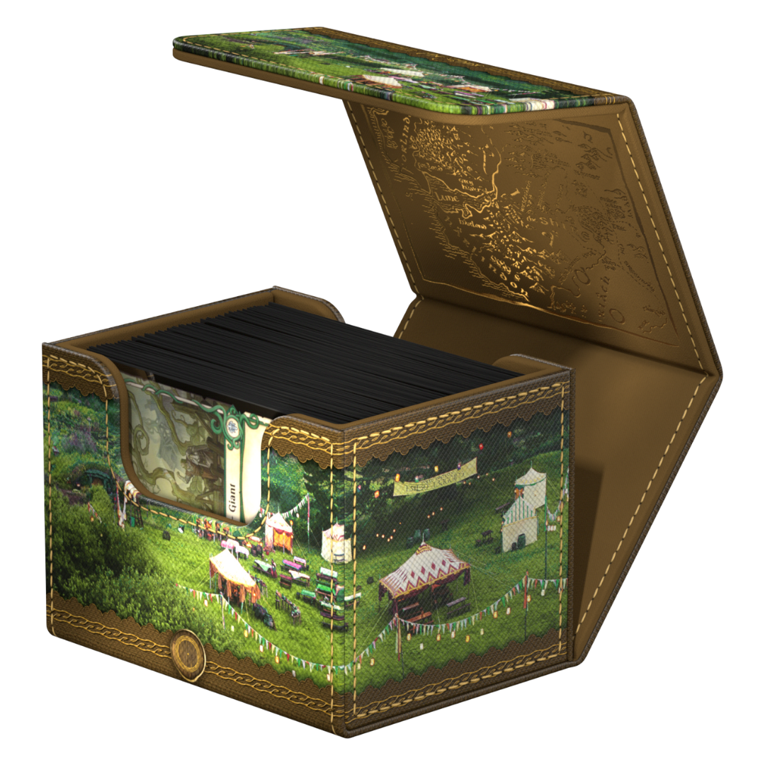Ultimate Guard Sidewinder 100+ The Shire deck box with Lord of the Rings Places of Middle Earth artwork