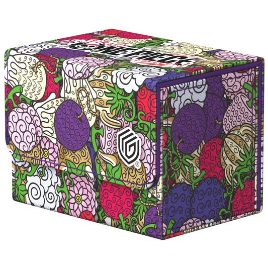 Ultimate Guard Sidewinder 80+ One Piece Devilfruit Pattern deck box for trading card storage and protection