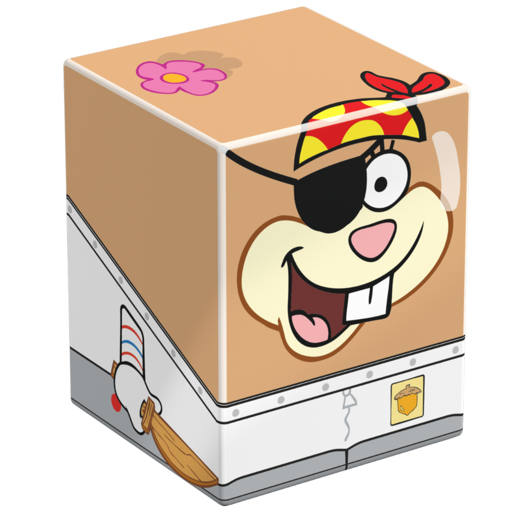 Ultimate Guard Squaroes 100+ Pirate Sandy deck box with SpongeBob SquarePants artwork