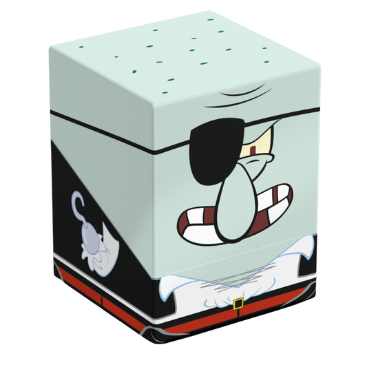 Ultimate Guard Squaroes 100+ Pirate Squidward deck box with SpongeBob SquarePants artwork