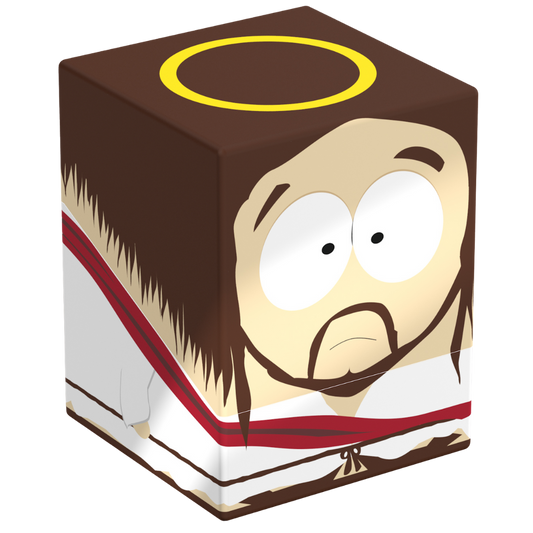 Ultimate Guard Squaroes 100+ South Park Holiday Special Jesus deck box, standard size card storage