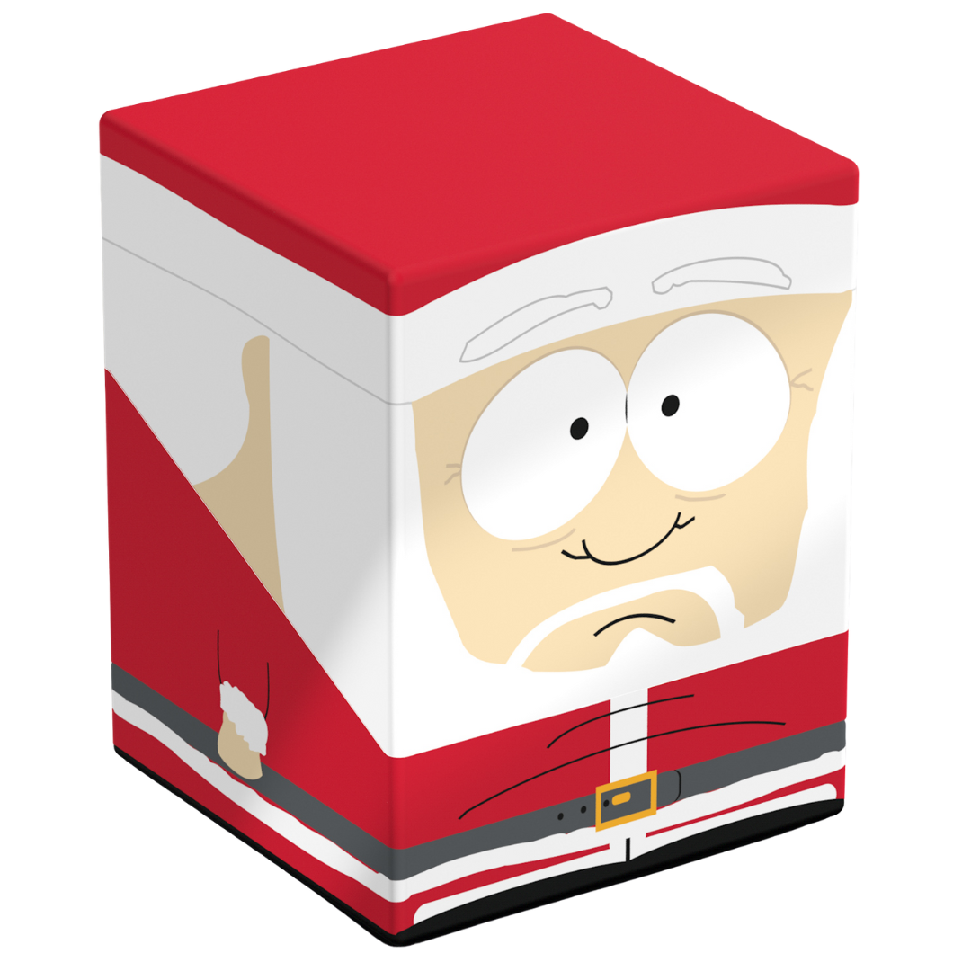 Ultimate Guard Squaroes 100+ South Park Holiday Special Santa deck box, standard size card storage