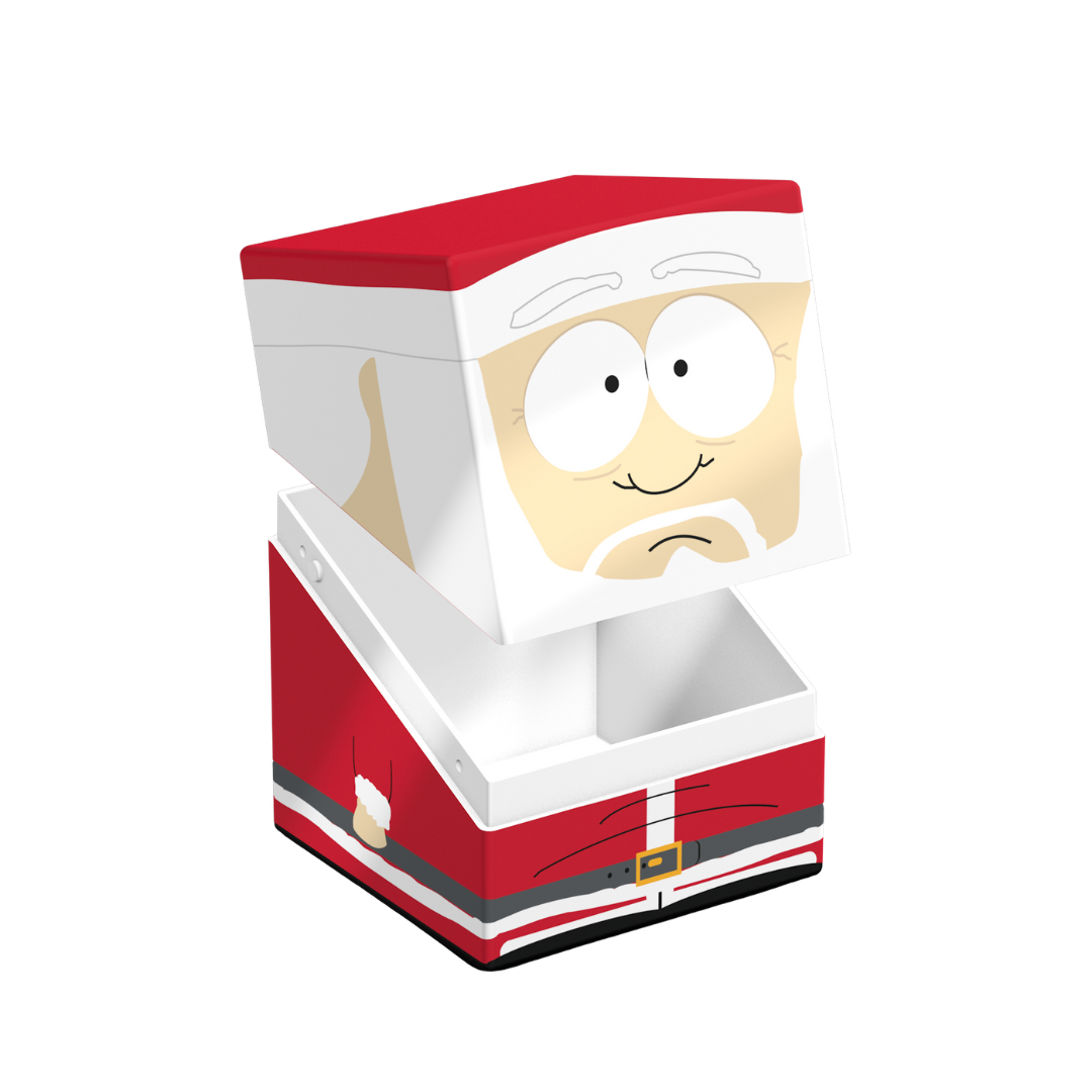 Ultimate Guard Squaroes 100+ South Park Holiday Special Santa deck box, standard size card storage