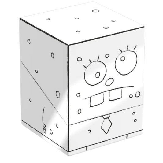 Ultimate Guard Squaroes 100+ Spongebob Squarepants Doodlebob deck box for Pokémon and Magic cards
