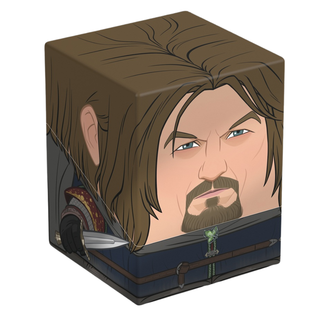 Ultimate Guard Squaroes 100+ Boromir deck box with The Lord of the Rings Wave 1 artwork