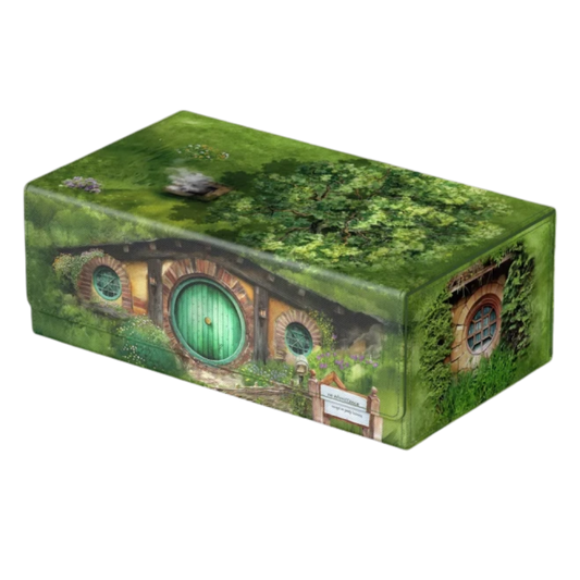 Ultimate Guard Squaroes 100+ Hobbiton deck case, Xenoskin, magnetic closure for standard TCG cards