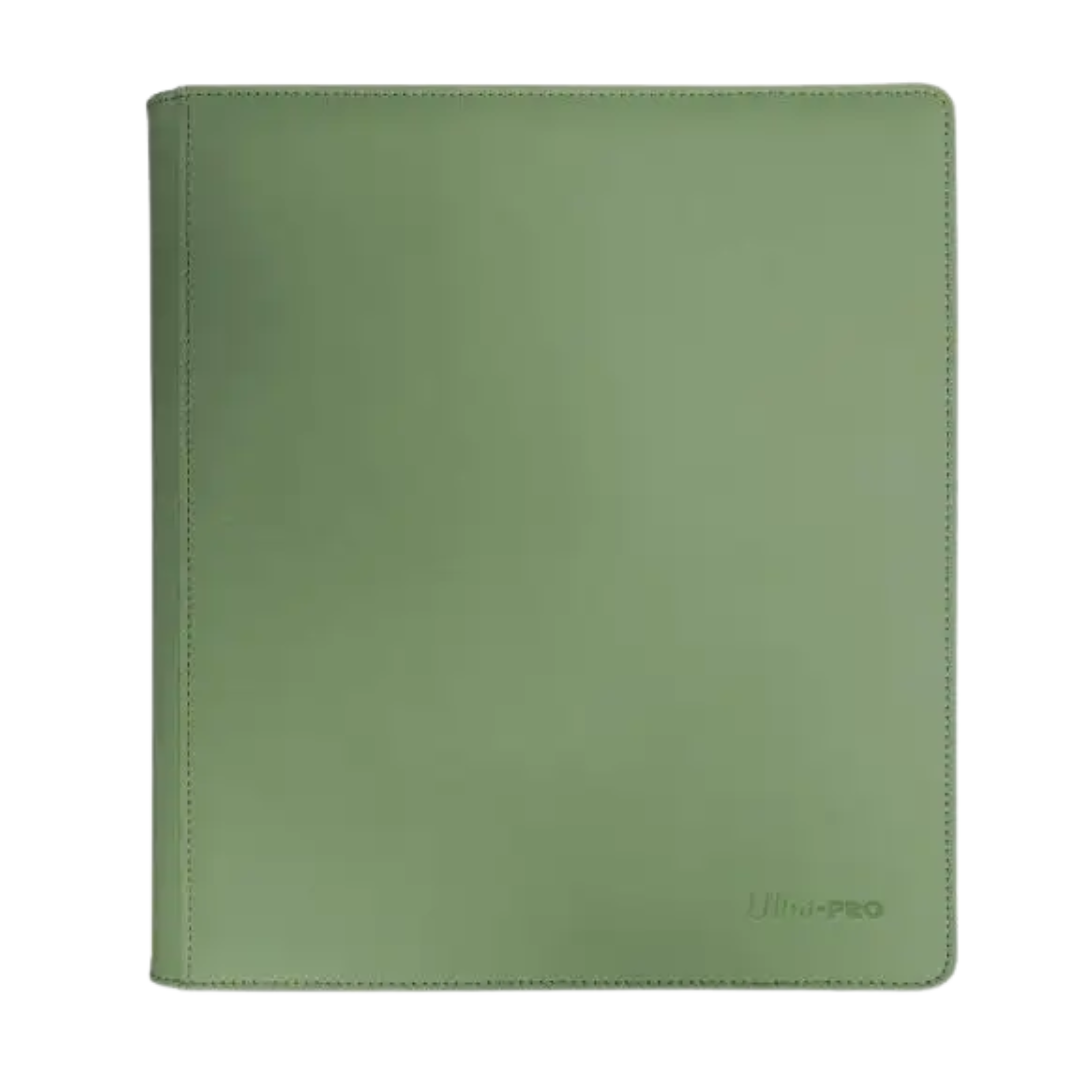 Ultra Pro 12 Pocket Pro Binder - Vivid - Cool Matcha for premium trading card storage, holds up to 480 cards with side-loading pockets and a vibrant finish.








