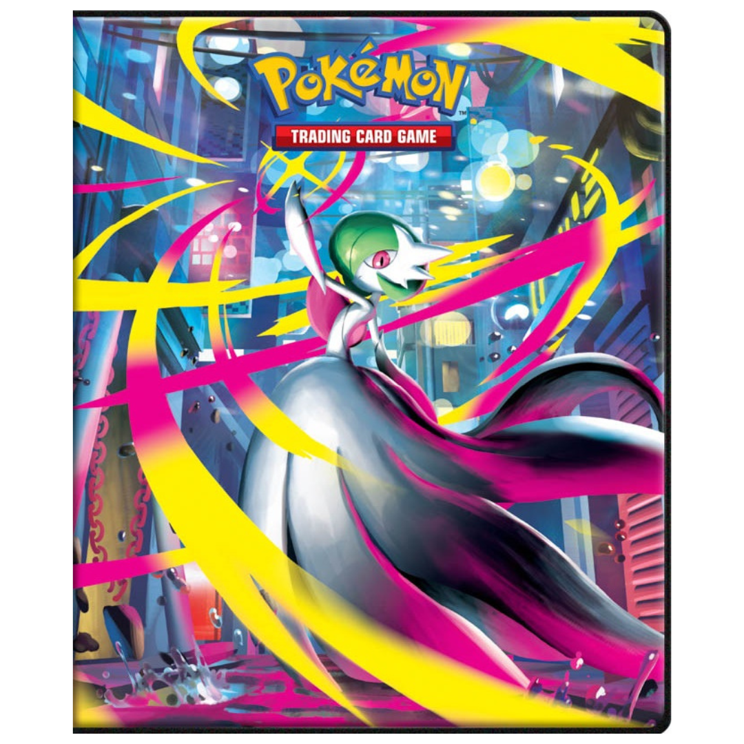 Ultra Pro Pokémon Mega Evolution 4-pocket portfolio featuring Gardevoir artwork