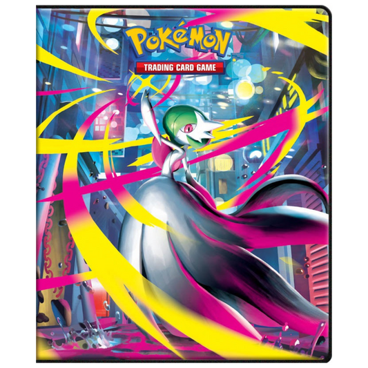 Ultra Pro Pokémon Mega Evolution 4-pocket portfolio featuring Gardevoir artwork