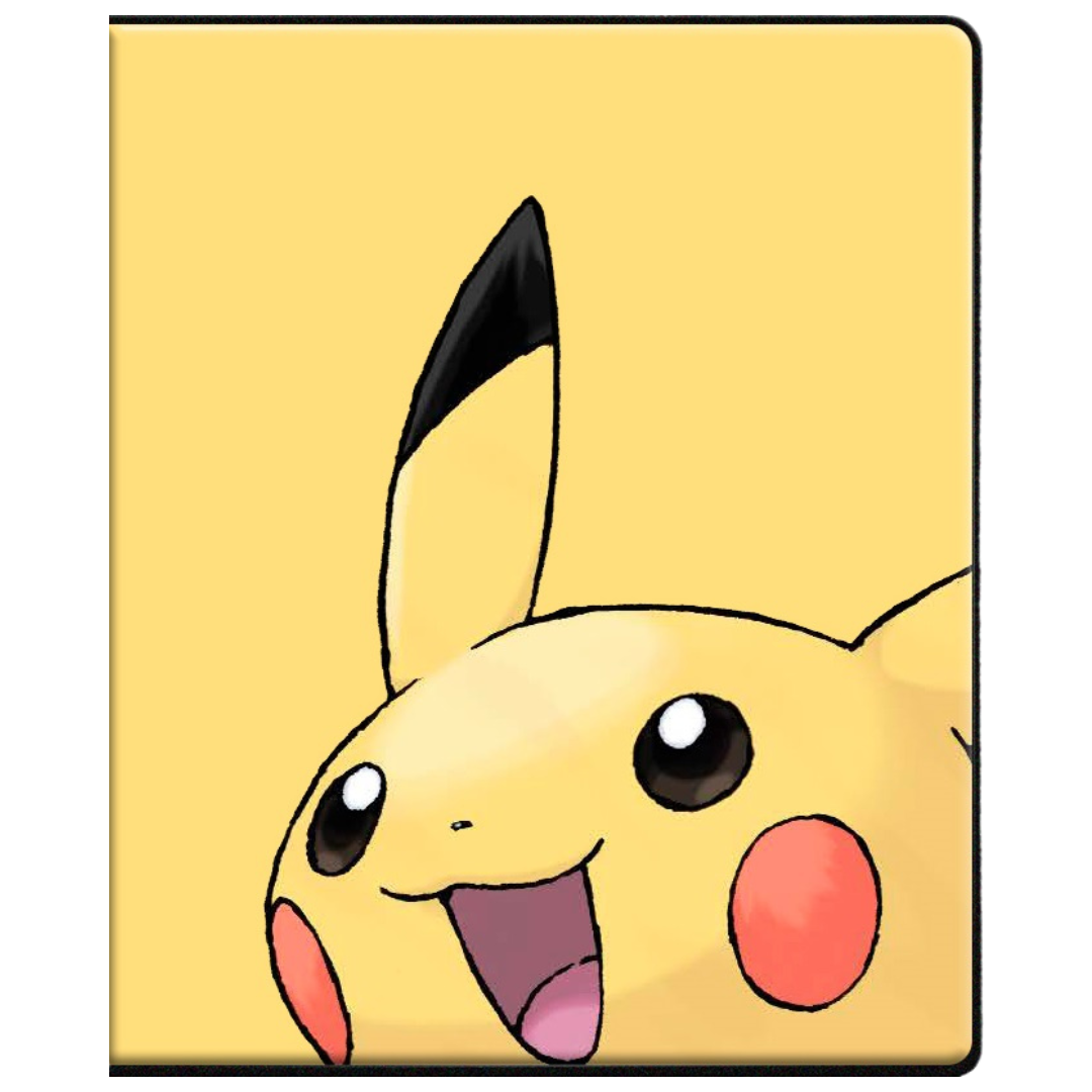 Ultra Pro 4-Pocket Portfolio Pokemon Pikachu 2025, compact and durable card storage with Pikachu design for organizing and protecting your Pokemon TCG collection.

