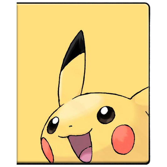 Ultra Pro 4-Pocket Portfolio Pokemon Pikachu 2025, compact and durable card storage with Pikachu design for organizing and protecting your Pokemon TCG collection.

