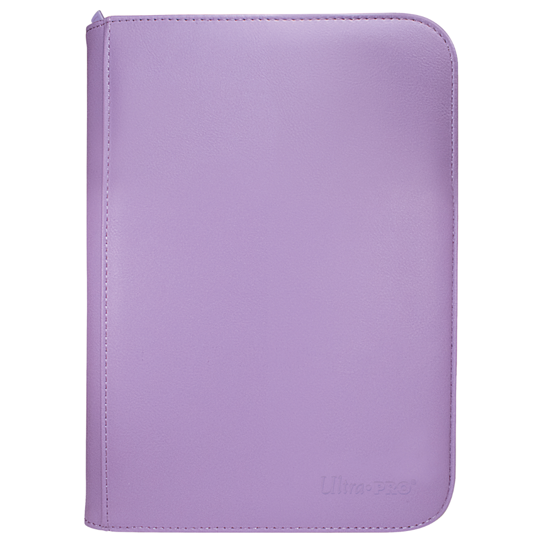 Ultra Pro Vivid Purple 4 Pocket Pro Binder for trading card storage and organization