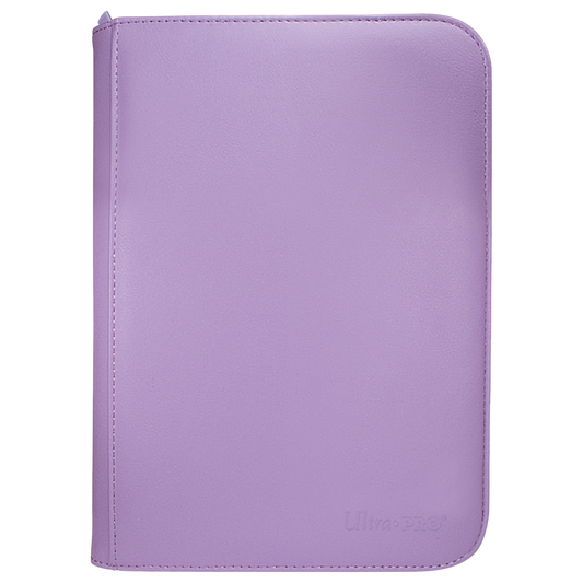 Ultra Pro Vivid Purple 4 Pocket Pro Binder for trading card storage and organization