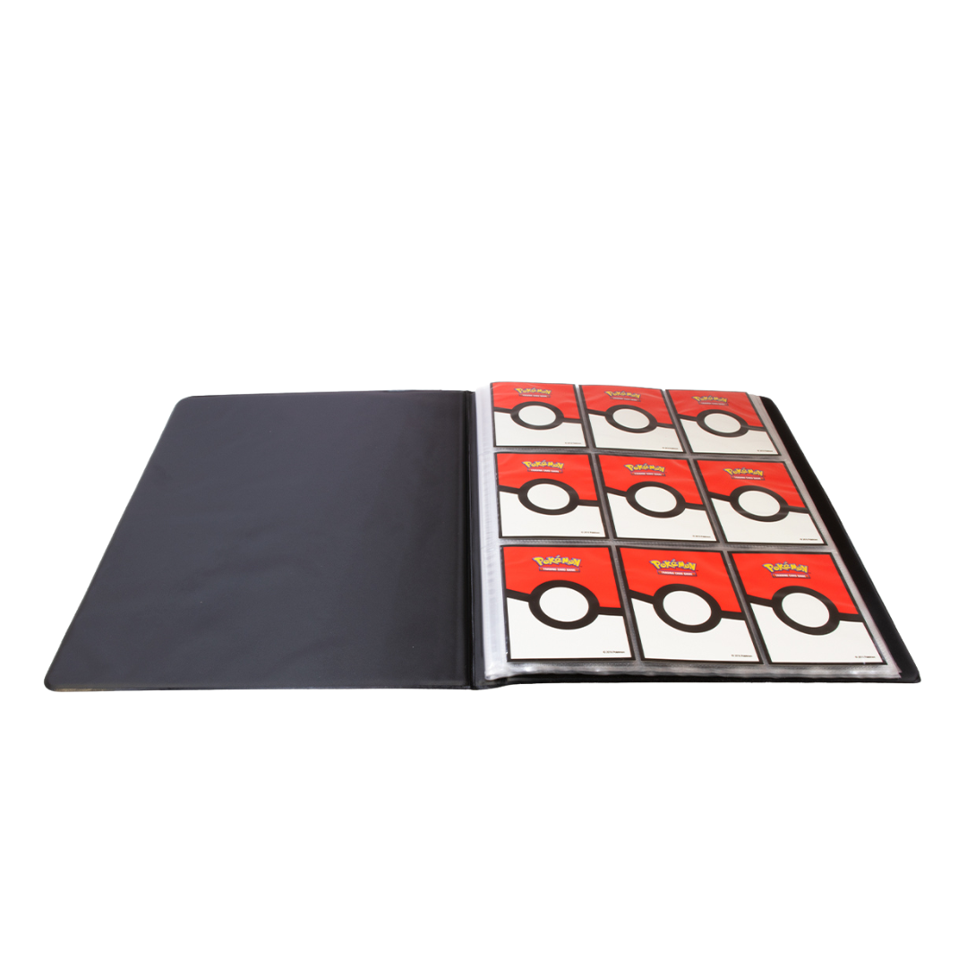 Ultra Pro 9-Pocket Portfolio Pokemon Pikachu 2025, durable and stylish card holder with Pikachu artwork, perfect for storing and protecting Pokemon TCG cards.