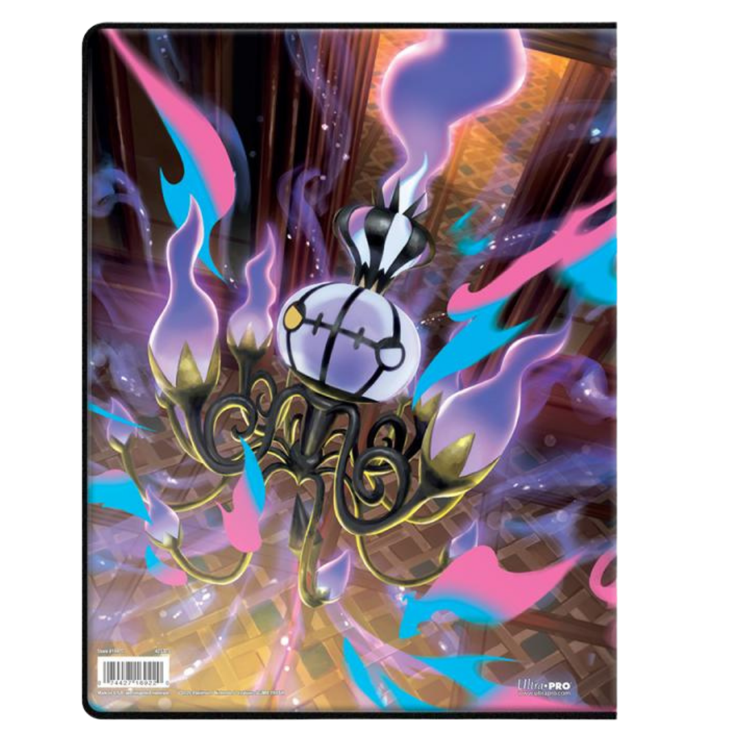 Ultra Pro Pokemon Pitch Black 9-Pocket Portfolio for trading card storage and display