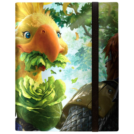 Ultra Pro 9-Pocket Pro-Binder Chocobo edition for Magic: The Gathering Final Fantasy with padded cover and 360-card side-loading pages

