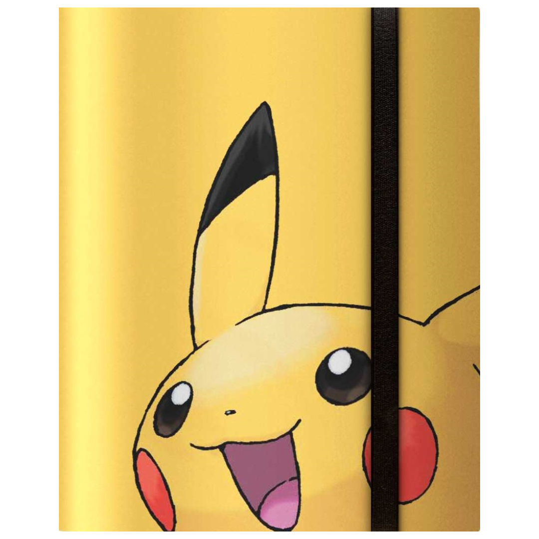 Ultra Pro 9 Pocket Pro-Binder Pokemon Pikachu 2025, durable card binder with Pikachu design for organizing and protecting your Pokemon TCG collection.







