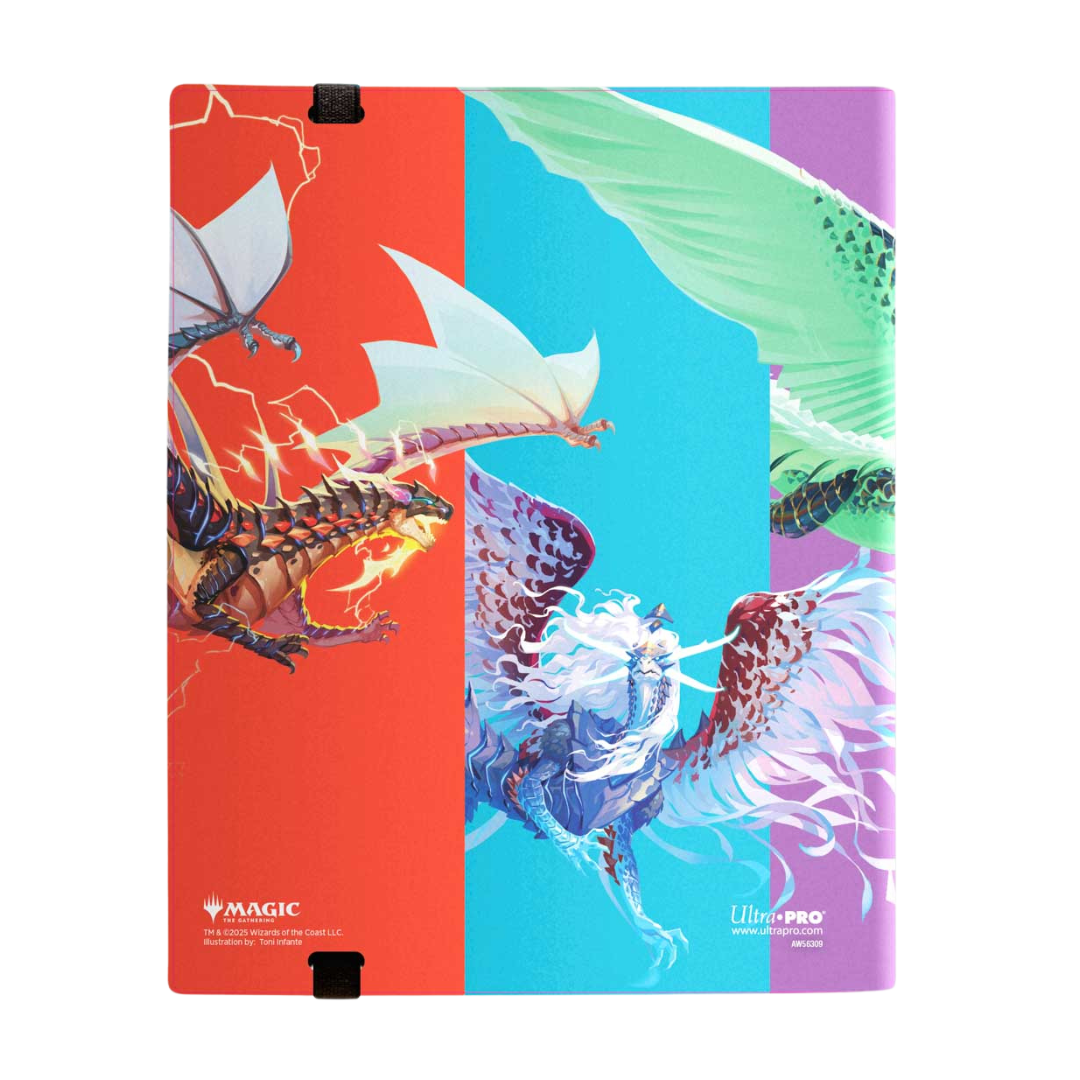 Back view of the Ultra Pro - 9 Pocket Pro - Magic: the Gathering - Return To Tarkir