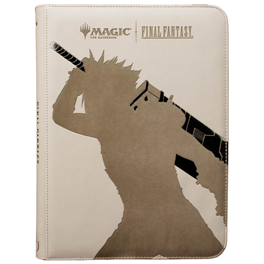 Ultra Pro 9-Pocket Zip Binder Magic: The Gathering Final Fantasy V1 edition with full-art cover, side-loading pages, and zippered closure

