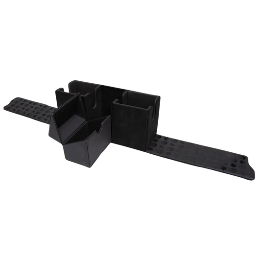 Neon Kanto Ultra Pro Pokémon Alcove Vault deck box with Gen 1 starter Pokémon art, ideal for storing and protecting trading card game decks.








