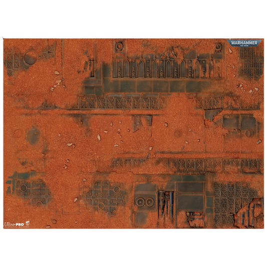 Ultra Pro Warhammer 40K Kill Team Service-Nexus Delta B premium battle mat for tabletop miniature gaming