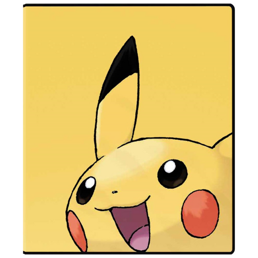 Ultra Pro 2" Binder Pokemon Pikachu 2025, durable and spacious card binder with Pikachu design for organizing and protecting your Pokemon TCG collection.







