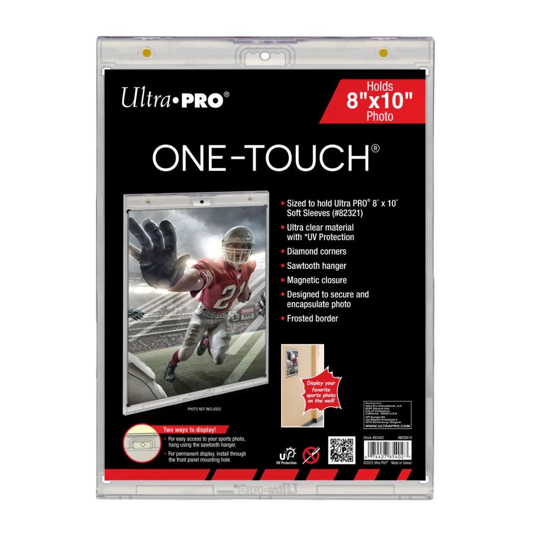 Ultra PRO Magnetic One-Touch 8x10 UV holder for oversized cards and photos