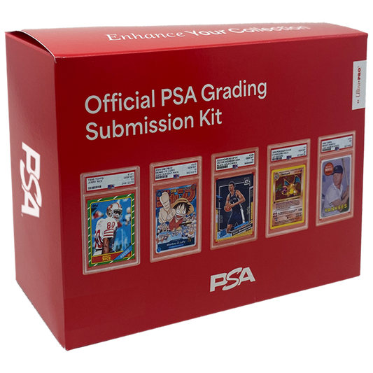 Ultra Pro PSA card grading submission kit for safe trading card shipping